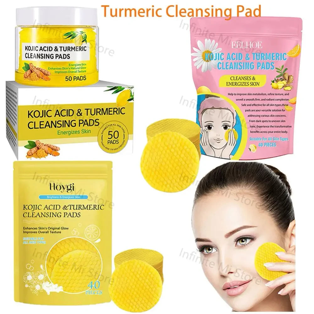 Turmeric Kojic Acid Cleansing Pads