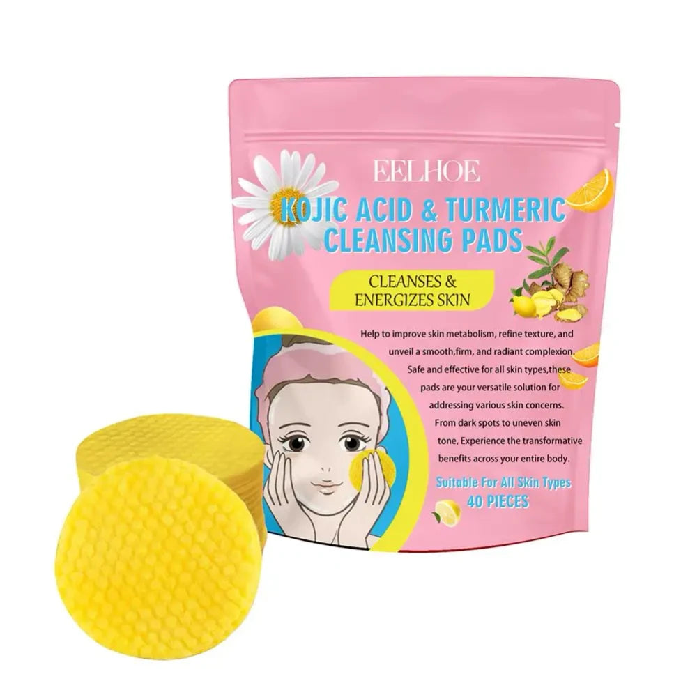 Turmeric Kojic Acid Cleansing Pads