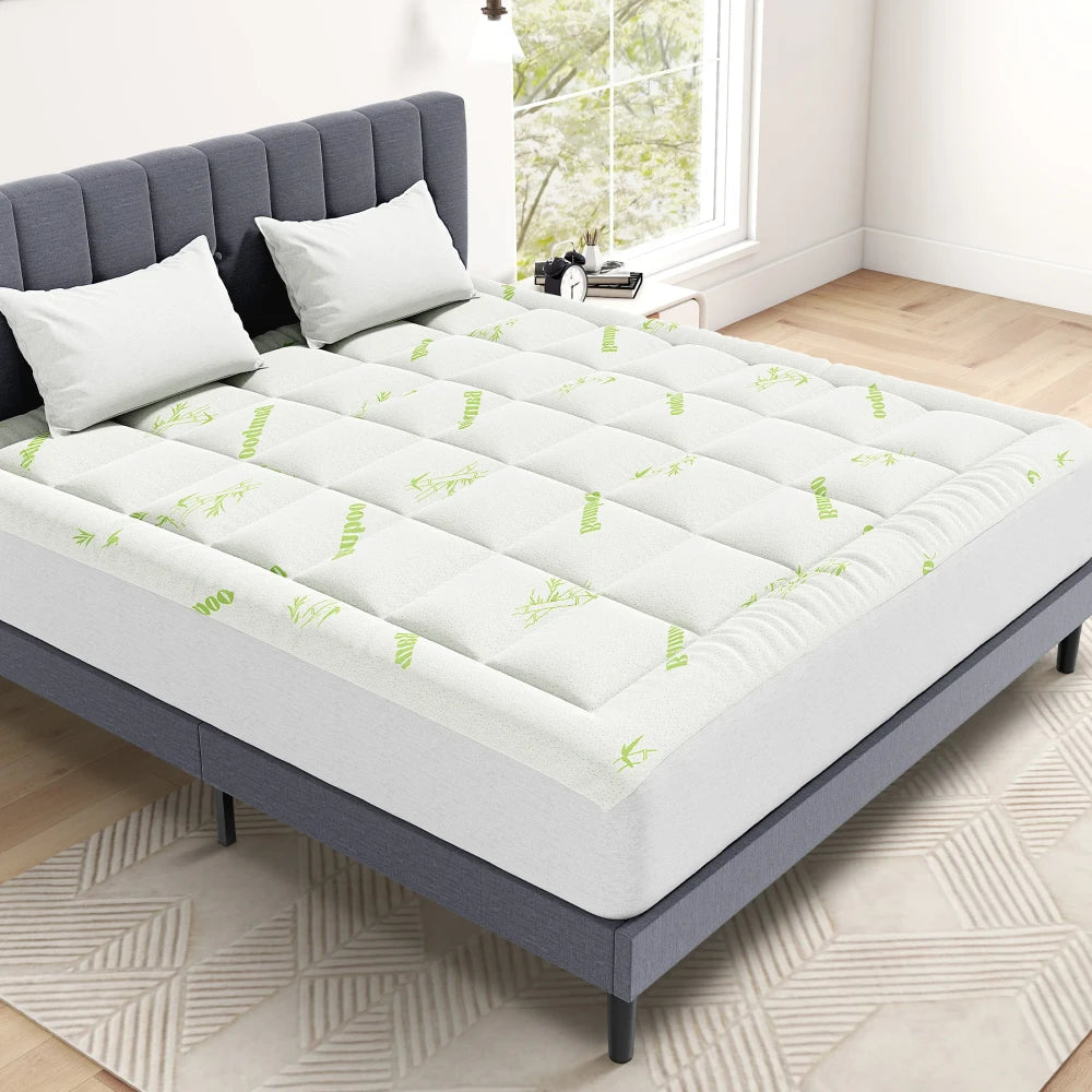 Bamboo Viscose Cooling Mattress Topper