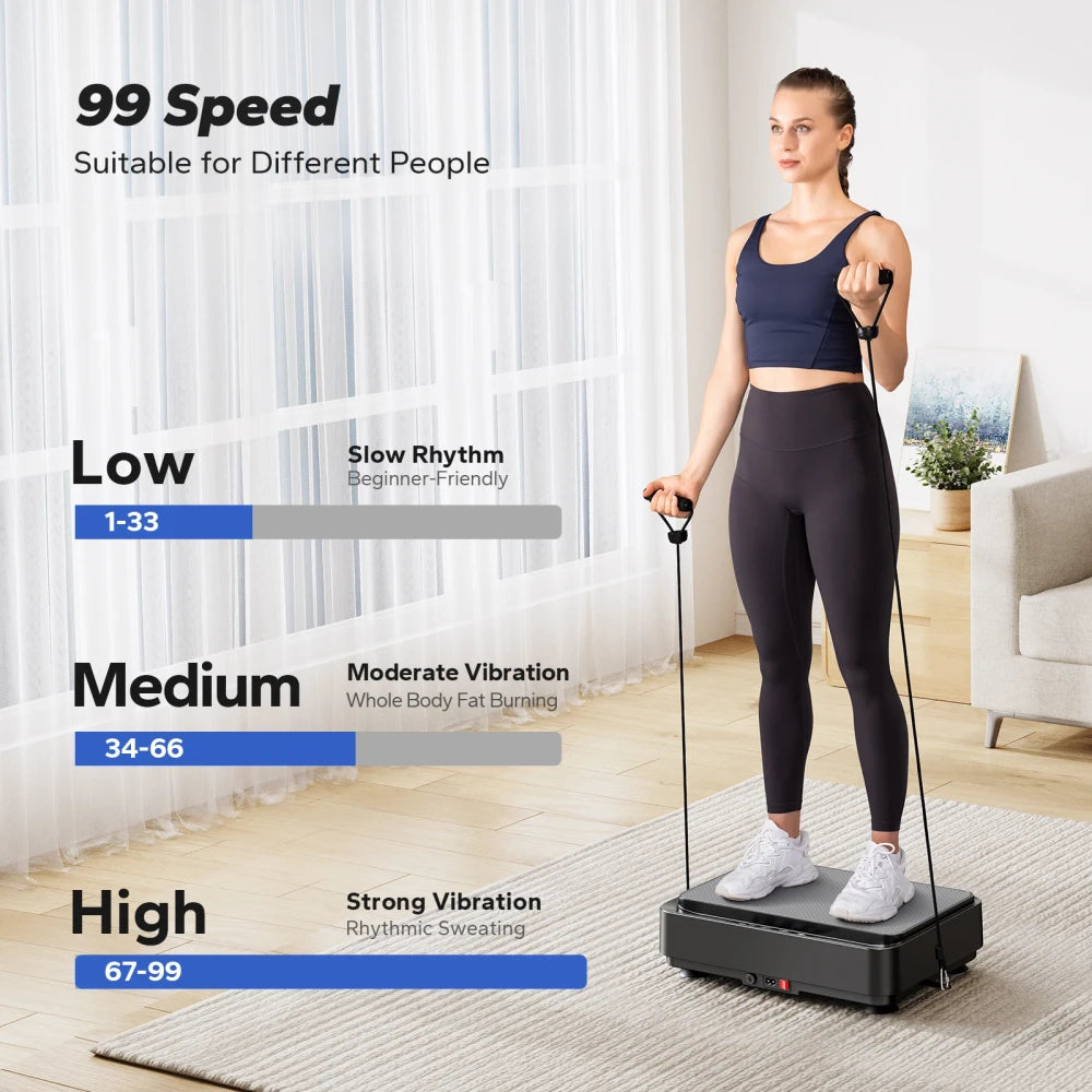 MERACH Vibration Plate Exercise Machine